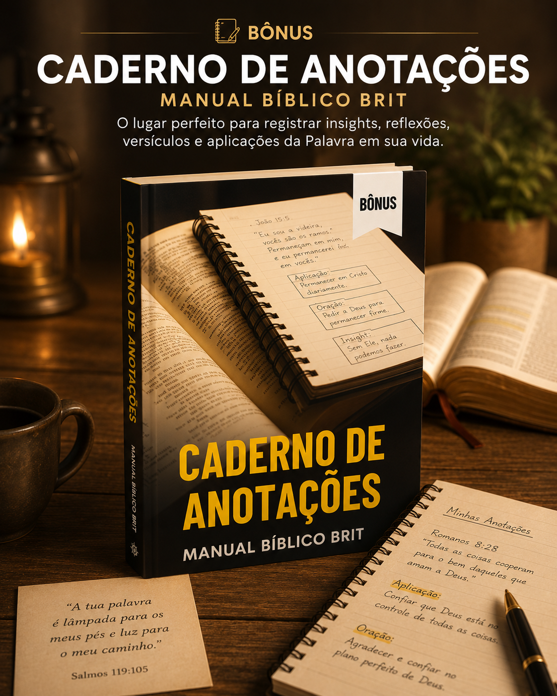 Caderno de Anotações Bíblicas